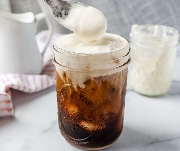 How to Make Starbucks Sweet Cream Cold Foam